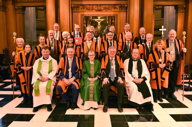 Guild of St Bride at their annual service