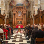 Full church at St Bride's for the 2021 Journalists Commemorative Service