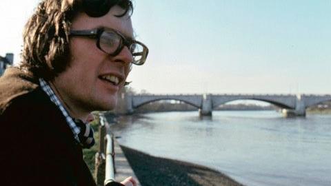 Nigel Hawkes in the 1970s looking out over The Thames